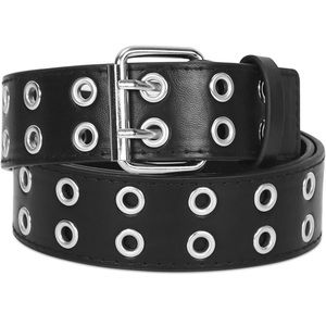 Black Grommet Belt